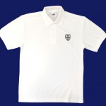 WA White Polo Shirt Alt BG (Medium)